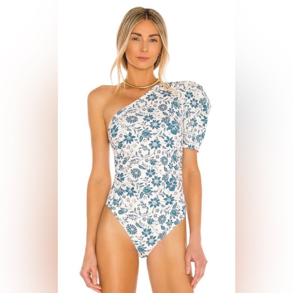 Free People Intimately Somethin' Bout You Bodysuit-Petal Combo